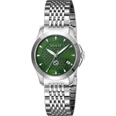 【新品未使用品】GUCCI 腕時計 グリーン Gタイムレス YA1265008
