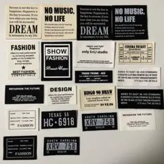 【新品】布タグ　20枚セット