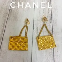 片方 CHANELシャネル ココマーク マトラッセ イヤリング チェーン バッグ