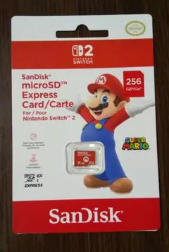 Nintendo Switch 2 microSD Card SanDisk