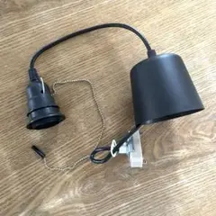 新品未使用　IKEA HEMMA ヘマ ランプ コード　スイッチ付き　ブラック