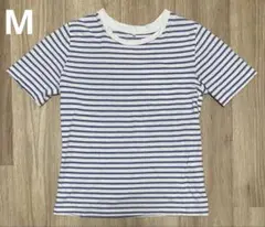 半袖 Tシャツ ボーダー柄 M