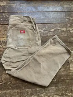 Dickies ベージュ ペインターパンツ