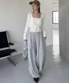 SNIDEL 2025AW新作 ワイドデザインパンツ