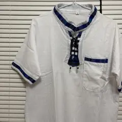 エスニック　ホワイトTシャツ