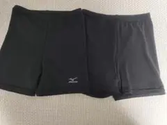 美品　おかもと　くろパン　2枚セット　ミズノ