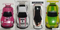 1/72 ポルシェ カレラCUPジャパン Pullback car 4点セット