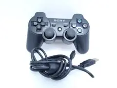 純正　SONY PS3 コントローラー DUALSHOCK3 充電ケーブル付属