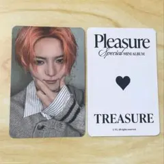 TREASURE pleasure オフライン限定 MD トレカ ヨシ