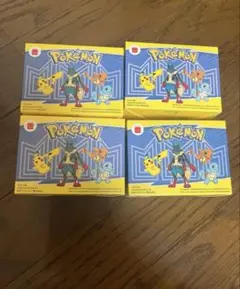 マクドナルド ハッピーセット おもちゃ ポケモン 4種コンプリート