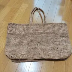 ラフィア トートバッグ 大きめ