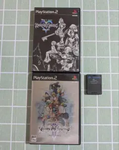 【PS2ソフト】キングダムハーツ・キングダムハーツII+メモリーカード