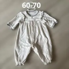 美品ベビーロンパース♡カバーオール60-70