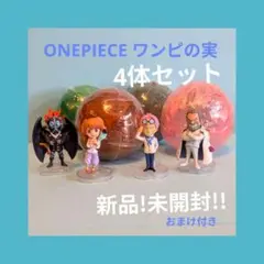 ワンピース ワンピの実 新品未開封4体セット