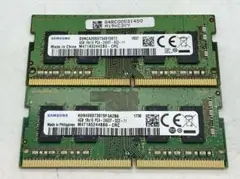 8GB ノートPCメモリ PC4-2400T 4GB x2枚