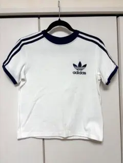 adidas テリー スリーストライプ 半袖Tシャツ