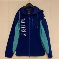 フリースパーカーBUTTERFLY