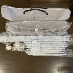 未使用 popomi メッシュベビーサークル 120×70cm グレー