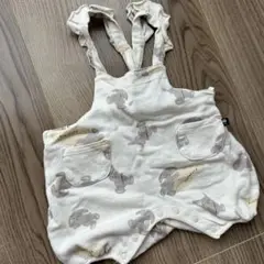 futafuta うさぎ柄ロンパース 70cm