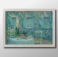 5760■ポスター アート 絵画『アンリ・ル・シダネル』A3 マット紙