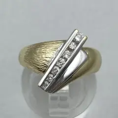 k18 ダイヤ0.23ct リング