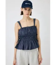 DENIM LIKE GABBY キャミソール ：moussy