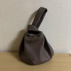 ワンハンドルバッグ バッグ ブラウン