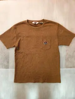 ベンデイビスBENDAVIS　サーマルTシャツ　L　感売品　ブラウン