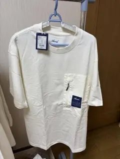 NANGA ×BAYFLOWポケット付き Tシャツ L ホワイト、スマホケース