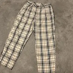 お値下げしました！！美品です　チェックパンツ