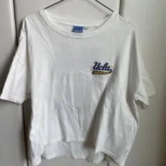 UCLA BRUINS ホワイトTシャツ FREE