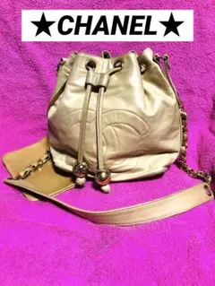 ❤︎CHANEL バッグ❤︎ CHANEL ショルダーバッグ 巾着 ポーチ付き