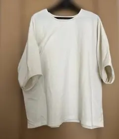 ミニ裏毛立体シルエットゆったりプルオーバー