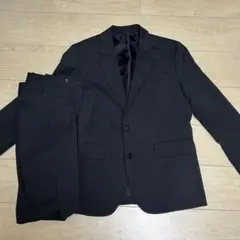 ユニクロ　スーツ　ストライプ