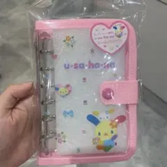 サンリオ ウサハナ スピンズ SPINNS シールバインダー ピンク 新品未開封