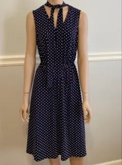 adriannapapell ドット柄 ワンピース ドレス