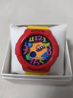 値下げ 新品 希少 CASIO Baby-G レッド×イエロー BGA-131