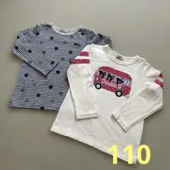 ミキハウス ダブルビーロンT 2枚セット