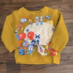 アンパンマン トレーナー 90サイズ イエロー
