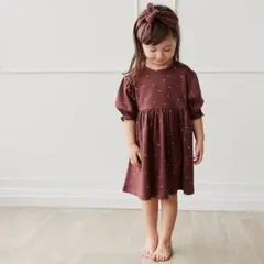 【110-120cm】Jamie Kay 花柄半袖ワンピース