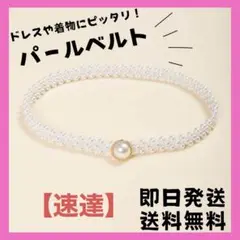 【速達】パールベルト 帯飾り 帯紐 飾り紐 キラキラ 着物ドレス
