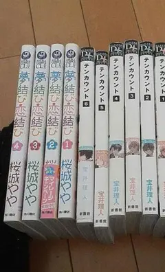 最終値下げ 漫画セット 完結 テンカウント 夢結び恋結び