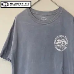 MALIBU SHIRTS Tシャツ ネイビー フェード Sサイズ