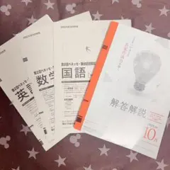 2022年度 10月 ベネッセ・駿台記述模試 問題冊子・解答解説
