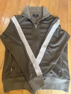 dunhill ブラウン ジップアップジャケット