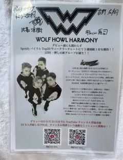 2025年最新】WOLF howl harmony サインの人気アイテム - メルカリ