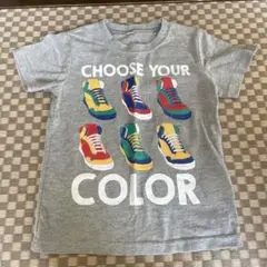 カラフルスニーカーTシャツ 110サイズ