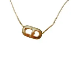 ディオール Dior ネックレス CD ロゴ ヴィンテージ