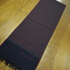 25未使用 クリスチャンディオール マフラー ペイズリー柄 ヴィンテージ