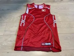 Mizuno ミズノ 赤 タンクトップ 陸上用シャツ ランニングシャツ Mサイズ